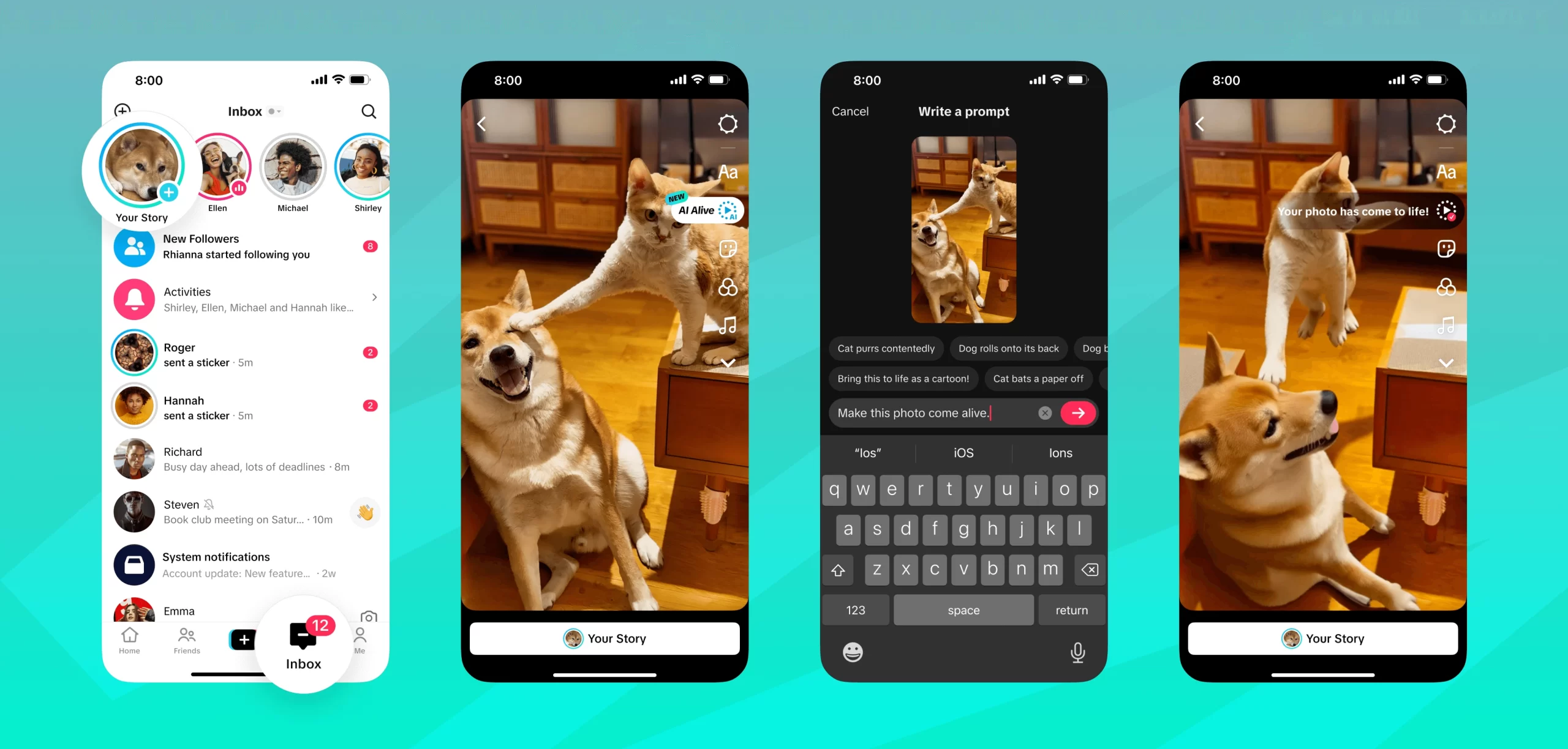 TikTok AI Alive scaled AI Alive AI Alive,TikTok AI,AI-generated,Story,Prompt,คอนเทนต์ครีเอเตอร์