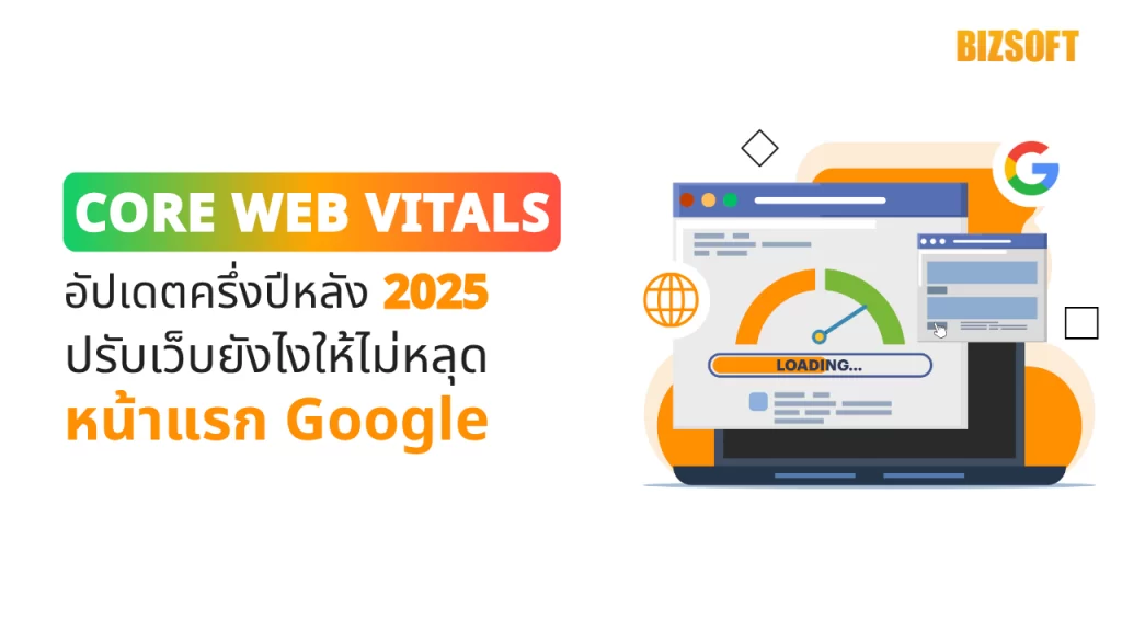 Core Web Vitals อัปเดตครึ่งปีหลัง 2025 ปรับเว็บยังไงให้ไม่หลุดหน้าแรก Google