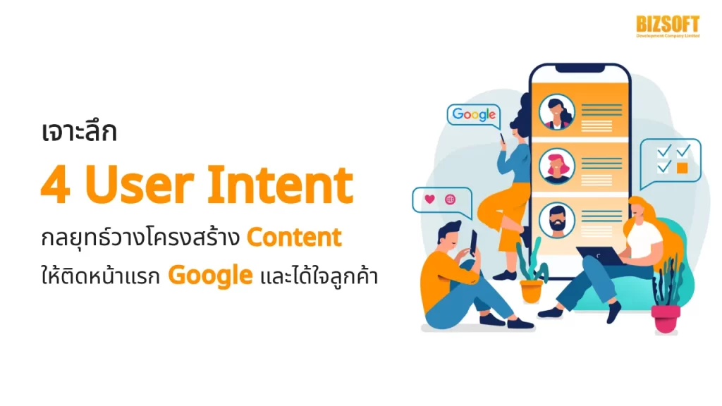 เจาะลึก 4 User Intent กลยุทธ์วางโครงสร้าง Content ให้ติดหน้าแรก Google และได้ใจลูกค้า