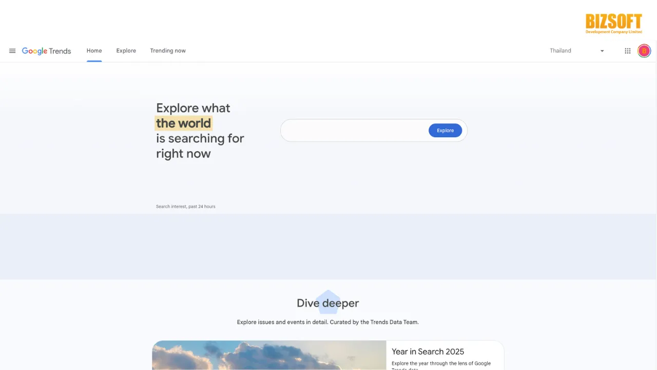 เจาะลึกฟีเจอร์ใหม่ Google Trends x Gemini ตัวช่วยหา Keyword ทำ SEO ให้ติดหน้าแรกก่อนคู่แข่ง