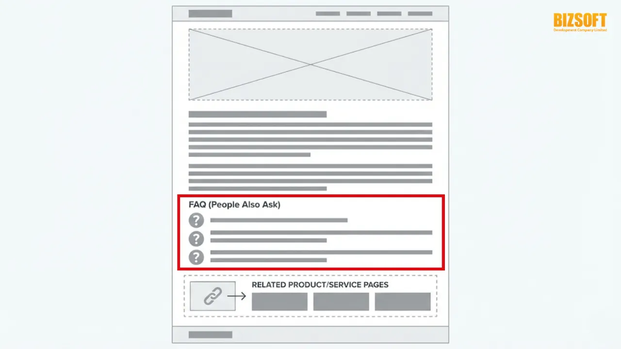 5 ตำแหน่งจัดวาง FAQ ในหน้าต่าง ๆ ของเว็บไซต์ - หน้าบทความบล็อก (Blog Posts)