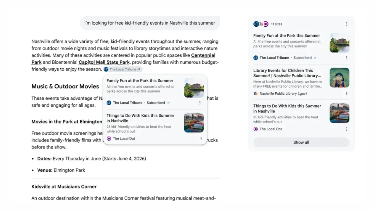 หาข้อมูลได้ง่าย และชัวร์ขึ้น 5 ฟีเจอร์เด่น AI บน Google Search ที่ตอบโจทย์การค้นหาแบบอินไซต์