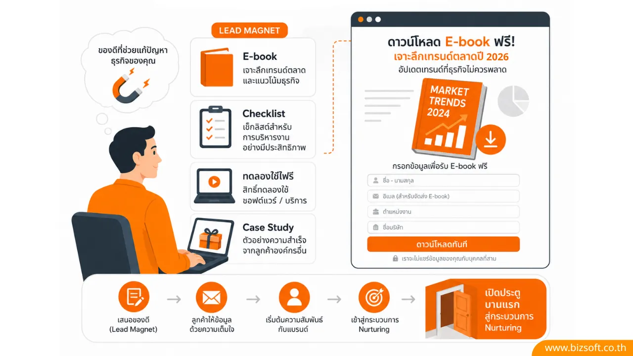 Lead Nurturing คืออะไร วิธีใช้เว็บไซต์ดึงดูดใจลูกค้า B2B