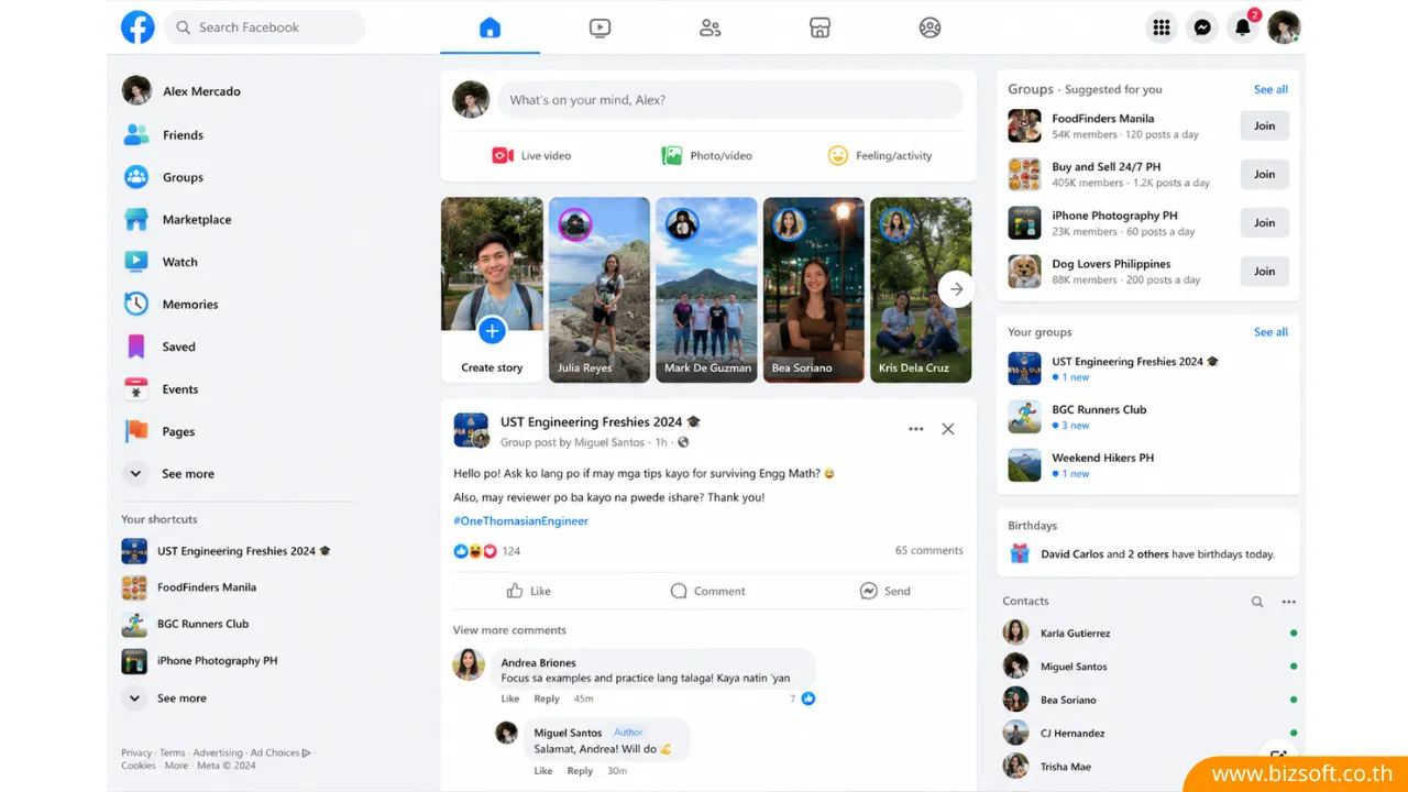 Facebook - 10 Social Media แพลตฟอร์มไหนที่ Gen Z นิยมใช้กัน อัปเดตครึ่งปี 2026