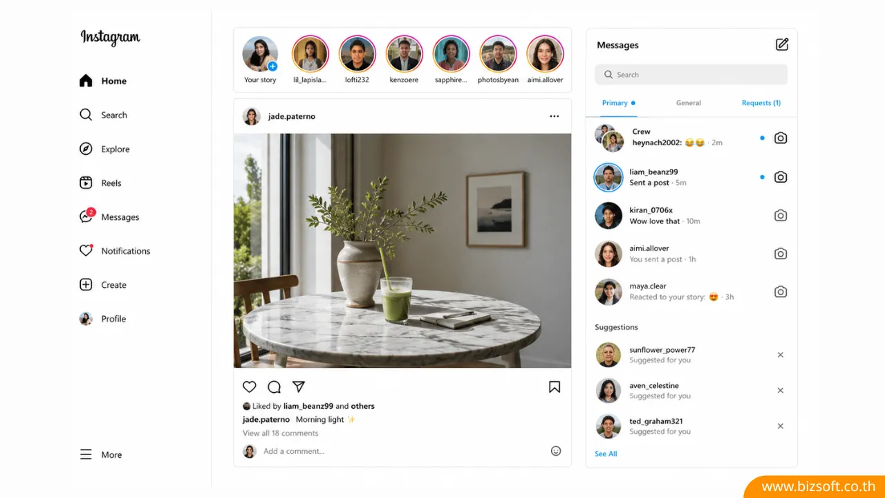 Instagram - 10 Social Media แพลตฟอร์มไหนที่ Gen Z นิยมใช้กัน อัปเดตครึ่งปี 2026
