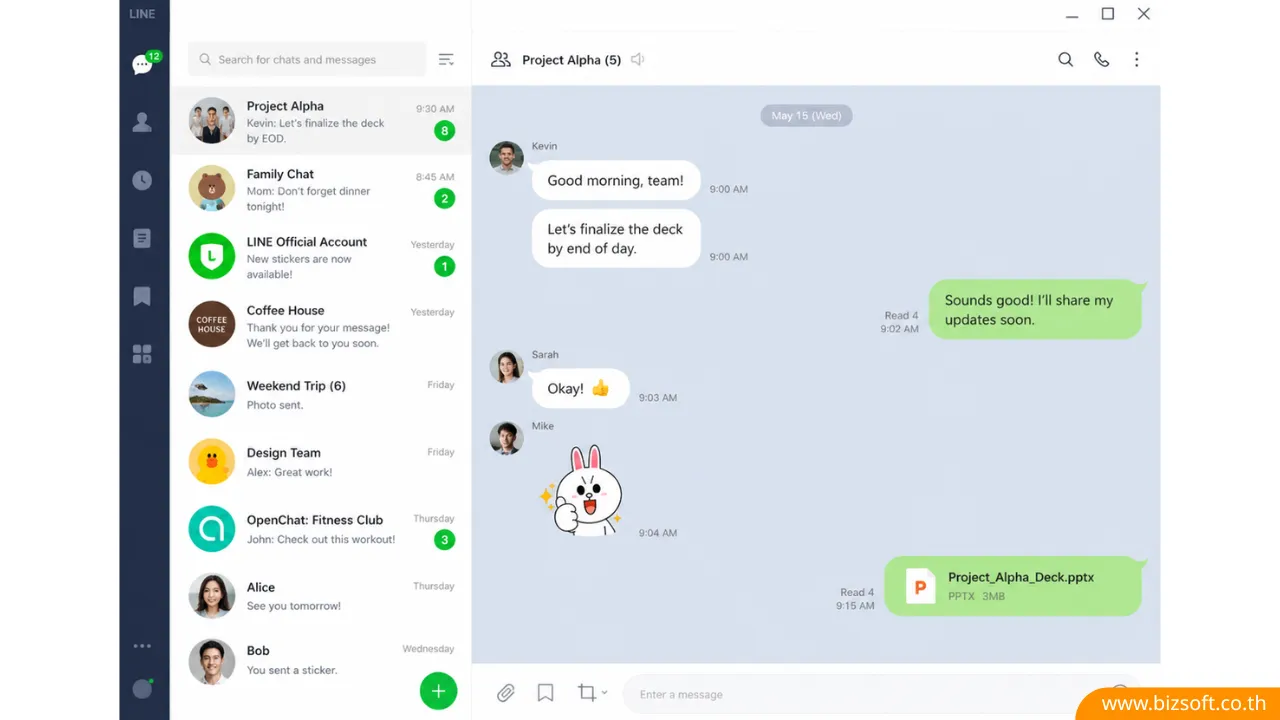 LINE - 10 Social Media แพลตฟอร์มไหนที่ Gen Z นิยมใช้กัน อัปเดตครึ่งปี 2026