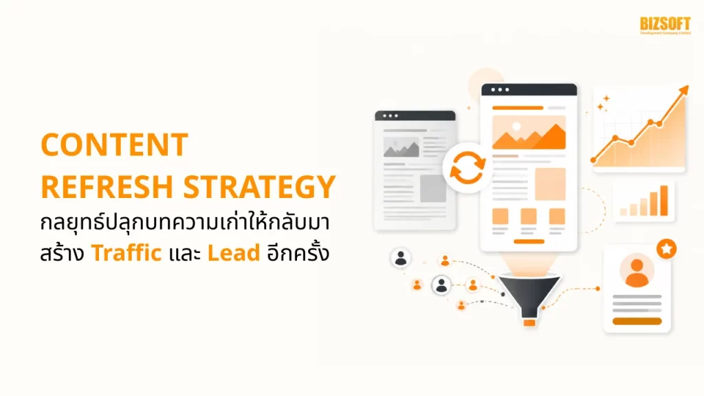 Content Refresh Strategy กลยุทธ์ปลุกบทความเก่าให้กลับมาสร้าง Traffic และ Lead อีกครั้ง