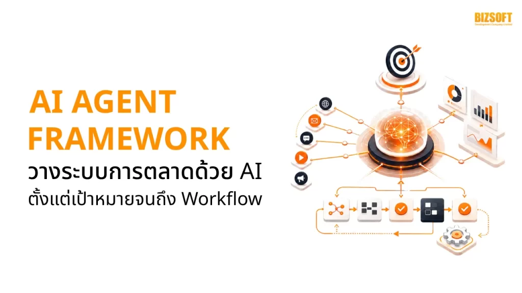 AI Agent Framework วางระบบการตลาดด้วย AI ตั้งแต่เป้าหมายจนถึง Workflow